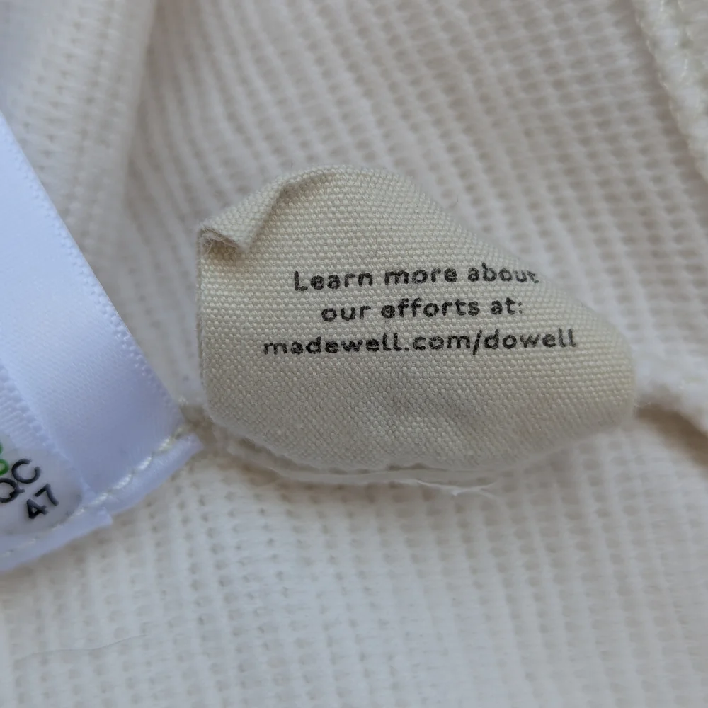 Madewell Cream Tie-Strap Tank Top